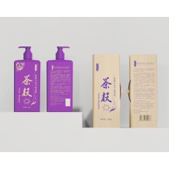 易丹壹坊茶麸洗护三件套 姜原浆/茶麸原浆/茶麸小分子 洗发乳200g 黑芝麻小分子发膜265g