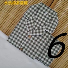 馨丽舒     男士水洗棉棉布家居服套装C23-1a